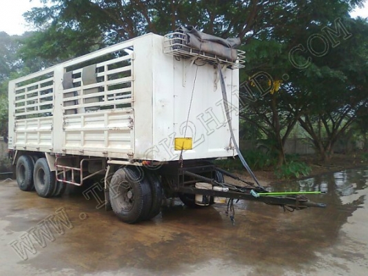 รถบรรทุกพ่วงแม่-ลูก ยี่ห้อ HINO รุ่น FM 3M 320 แรงม้า