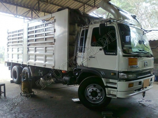 รถบรรทุกพ่วงแม่-ลูก ยี่ห้อ HINO รุ่น FM 3M 320 แรงม้า