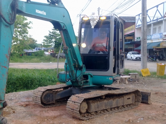 ขาย komatsu pc45-1 (รุ่น7)เก๋ง ไฟครบแทรคเหล็กใหม่ ปั้มนิ้ว ตอนเดียว