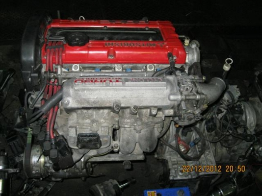 ขายเครื่อง4G63T_VR4 เกียร์ A/Tขับ4ทำเป็นขับ2แล้ว ราคา33000บาท (ด่วน)ต่อรองได้