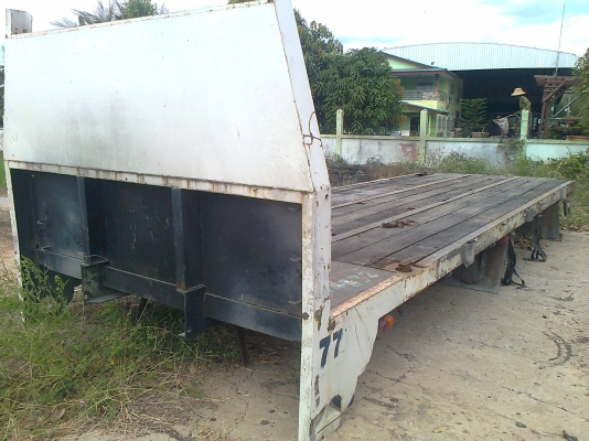 ขาย กระบะพื้นเรียบตู้คอนเทนเนอร์ 10 ล้อ ยาว 6.8 เมตร ขายถูกๆๆ