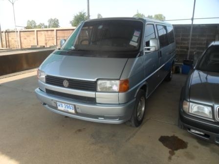 ขายรถตู้โฟคสวาเกนสีฟ้า