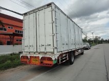 ขายรถ 6 ล้อ ตู้แห้ง 10 ปาน ยาว.7.20 เมตร MITSUBISHI TF FUSO ปี.49 ติดแก๊ส  NGV 6 ถัง