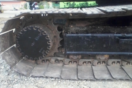 KOMATSU PC120-5 ตัวเดินใหญ่ คอนโทรนสั้นเฟรมสวยโซ่หนา