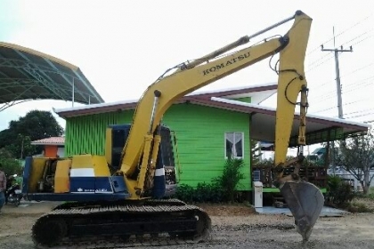 KOMATSU PC120-5 ตัวเดินใหญ่ คอนโทรนสั้นเฟรมสวยโซ่หนา