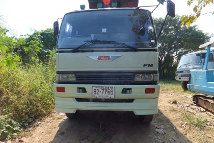 10ล้อดั้มHINO FM1M220แรงม้าดั้มสามมิตรสภาพเดิมๆคัซซีสวยย