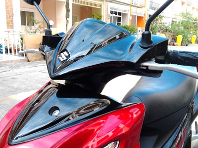 ขาย Suzuki Skydrive ลาย SD ไมล์แท้ 6768 กม เครื่องหัวฉีดประหยัดน้ำมัน สภาพเดิมๆ สีแดง ดำ จด 14 กันยายน 2554 ราคา 24900 บาท