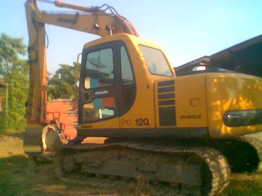 ขายรถแบคโฮ KOMATSU PC-120-6 ไฟฟ้ามี เอกสารใบอิมวอย รถสวยรีบจองด่วน