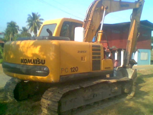 ขายรถแบคโฮ KOMATSU PC-120-6 ไฟฟ้ามี เอกสารใบอิมวอย รถสวยรีบจองด่วน
