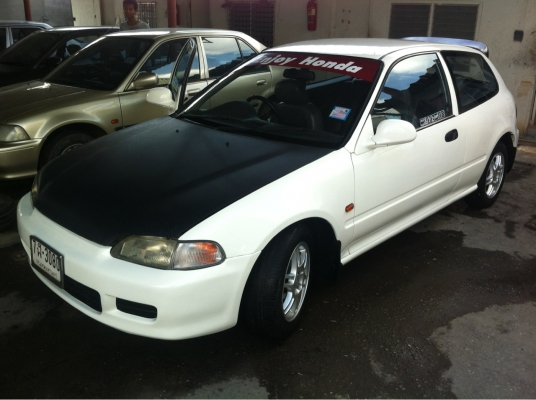 ซีวิค3ประตูปี94เครื่องหัวฉีดวีเทคเกียร์autoสวยๆ