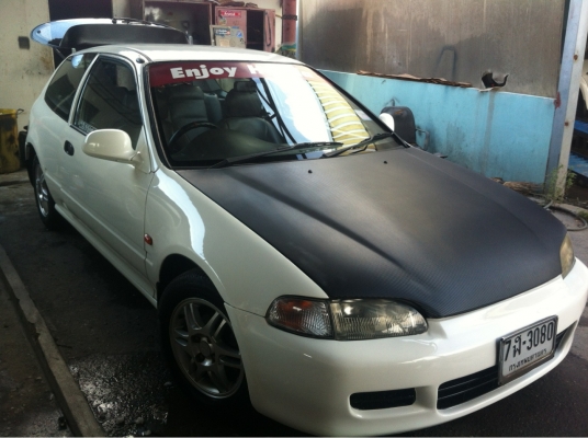 ซีวิค3ประตูปี94เครื่องหัวฉีดวีเทคเกียร์autoสวยๆ