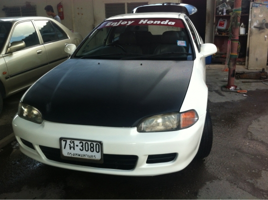 ซีวิค3ประตูปี94เครื่องหัวฉีดวีเทคเกียร์autoสวยๆ