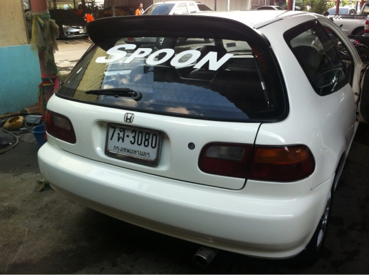 ซีวิค3ประตูปี94เครื่องหัวฉีดวีเทคเกียร์autoสวยๆ