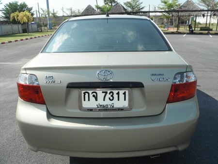 ขายด่วน รถบ้านมือเดียว 2003 TOYOTA, SOLUNA VIOS 1.5 J