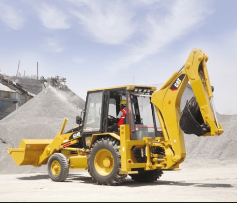 ขาย cat 424B backhoe loader ขุดหน้าตักหลัง พร้อมลุยงาน 100\% (ลำปาง)