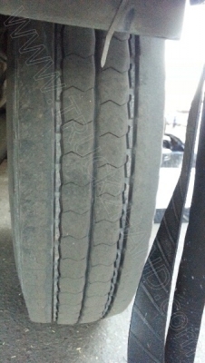 รถบรรทุก 10 ล้อ ยี่ห้อ MITSUBISHI 168 แรงม้า ติดแก๊ส NGV 8 ถัง ลักษณะถังยืน