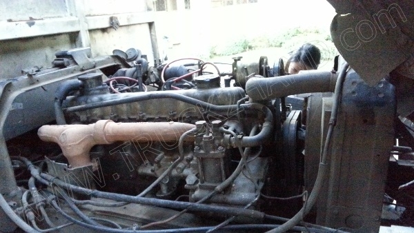 รถบรรทุก 10 ล้อ ยี่ห้อ MITSUBISHI 168 แรงม้า ติดแก๊ส NGV 8 ถัง ลักษณะถังยืน