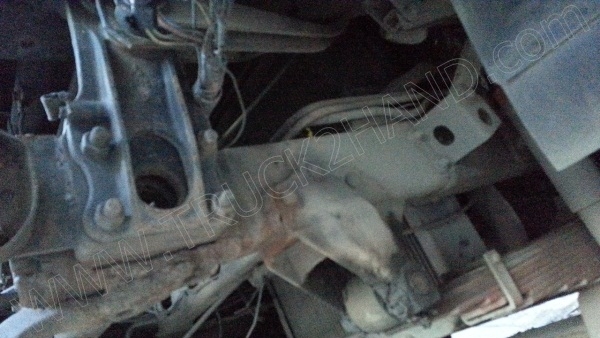 รถบรรทุก 10 ล้อ ยี่ห้อ MITSUBISHI 168 แรงม้า ติดแก๊ส NGV 8 ถัง ลักษณะถังยืน