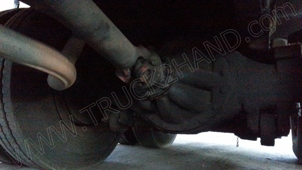 รถบรรทุก 10 ล้อ ยี่ห้อ MITSUBISHI 168 แรงม้า ติดแก๊ส NGV 8 ถัง ลักษณะถังยืน