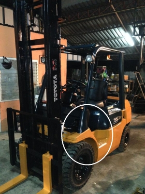 ขาย Mud guard  บังล้อหน้าพลาสติก ( หน้า toyota รุ่น 7)