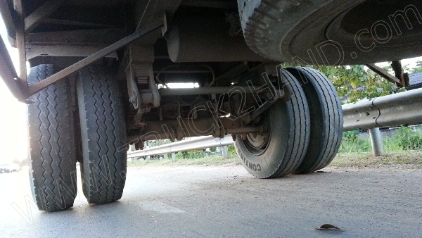 รถบรรทุก พ่วงแม่-ลูก ยี่ห้อ NISSAN ติดแก๊ส NGV 8 ถัง ลักษณะถังยืน รถบรรทุก พ่วงแม่-ลูก ยี่ห้อ NISSAN ติดแก๊ส NGV 8 ถัง ลักษณะถังยืน