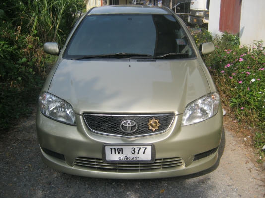 ขายวีออสตัวE ปี04 เกียร์ธรรมดา กระจกไฟฟ้า เซ็นทรันล็อก