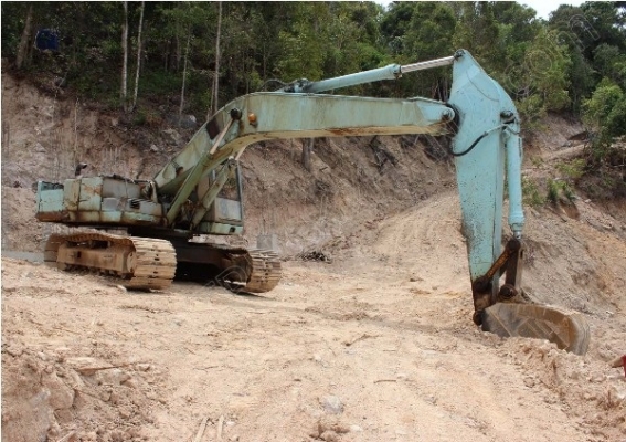 รถแบคโฮ KOBELCO SK300 MARK 2