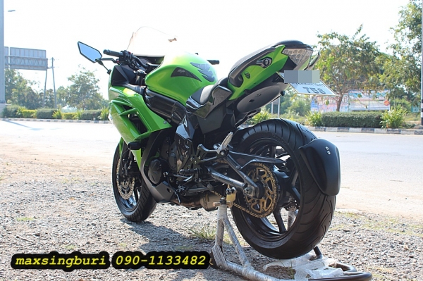 แม็กสิงห์บุรี//KAWASAKI NINJA ER6F 650CC ปี2012ABS แต่งเพียบ สวยใส ทะเบียนพร้อม 215000 ด่วน