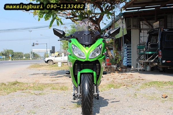 แม็กสิงห์บุรี//KAWASAKI NINJA ER6F 650CC ปี2012ABS แต่งเพียบ สวยใส ทะเบียนพร้อม 215000 ด่วน