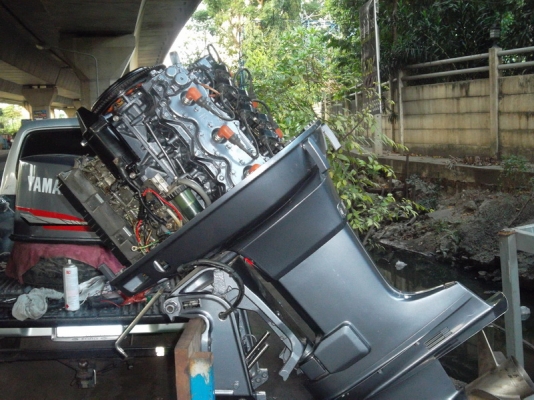 เครื่องเรือ yamaha 220 AET  ถูกๆ