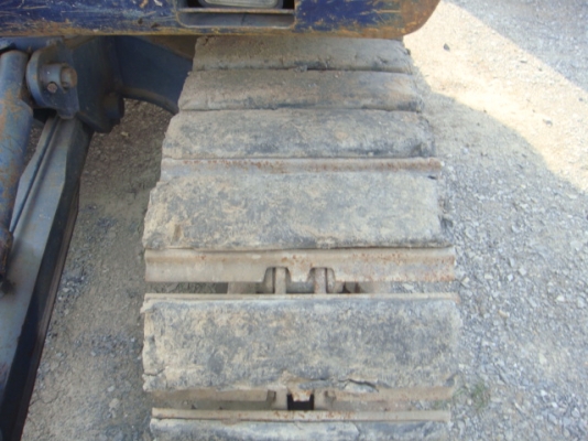 รถขุด SK60 Mark III อาร์มยืดได้ เหมาะสำหรับงานลึกๆ แทรคเล็กหุ้มยาง พร้อมใบมีดดัน