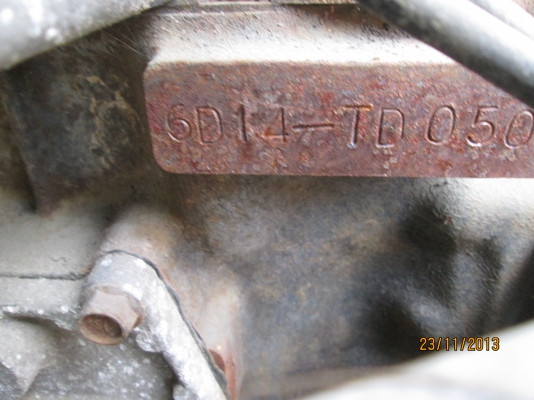 MITSUBISHI-FK455-เครื่อง6D14--ขายตามสภาพ-หัว-ครัชซี- ครัชซีสวย