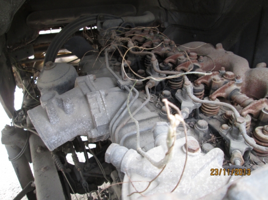 MITSUBISHI-FK455-เครื่อง6D14--ขายตามสภาพ-หัว-ครัชซี- ครัชซีสวย