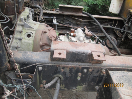 MITSUBISHI-FK455-เครื่อง6D14--ขายตามสภาพ-หัว-ครัชซี- ครัชซีสวย