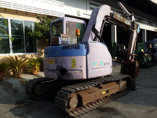ขาย รถขุด SUMITOMO รุ่น SH75XU-2- แทร็กเหล็ก มือสองญี่ปุ่น