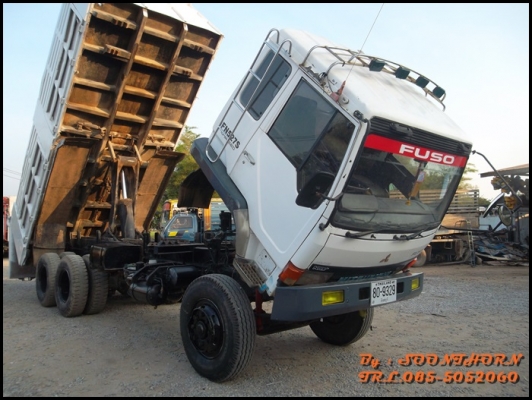 ขายด่วน 10 ล้อ ดั้ม MITSUBISHI FUSO 527M-TF  220 แรง เทอร์โบ สภาพเดิมๆ พร้อมใช้งาน ราคาสุดคุ้ม
