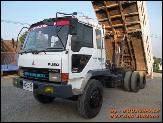 ขายด่วน 10 ล้อ ดั้ม MITSUBISHI FUSO 527M-TF  220 แรง เทอร์โบ สภาพเดิมๆ พร้อมใช้งาน ราคาสุดคุ้ม