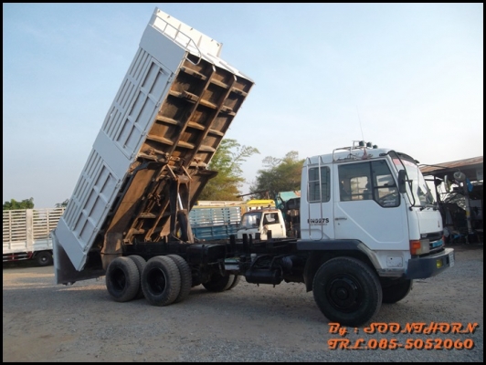 ขายด่วน 10 ล้อ ดั้ม MITSUBISHI FUSO 527M-TF  220 แรง เทอร์โบ สภาพเดิมๆ พร้อมใช้งาน ราคาสุดคุ้ม