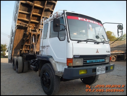 ขายด่วน 10 ล้อ ดั้ม MITSUBISHI FUSO 527M-TF  220 แรง เทอร์โบ สภาพเดิมๆ พร้อมใช้งาน ราคาสุดคุ้ม