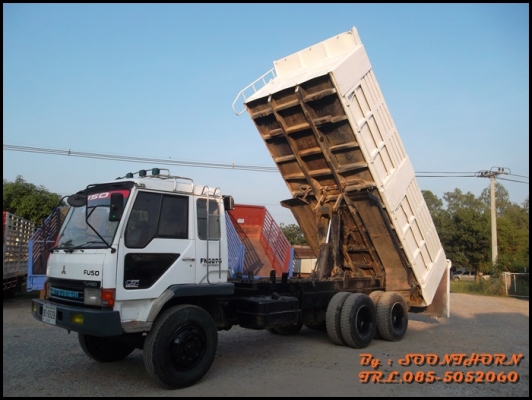 ขายด่วน 10 ล้อ ดั้ม MITSUBISHI FUSO 527M-TF  220 แรง เทอร์โบ สภาพเดิมๆ พร้อมใช้งาน ราคาสุดคุ้ม