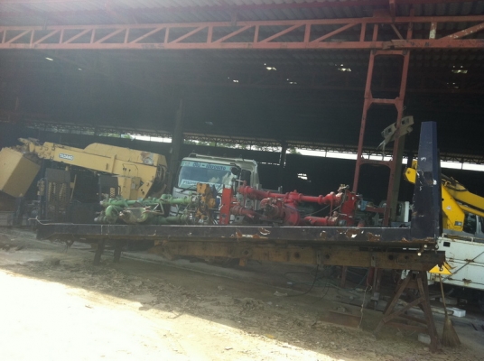 ขายถาดสไลท์ออน unic 3900kg. ยาว 5.50 เมตร พร้อมวินท์ อุปกรณ์ครบ