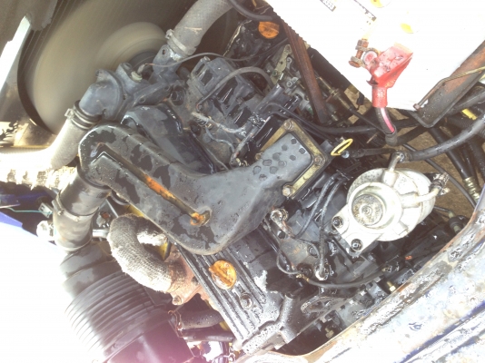 -:-*&bull;*ข า ย ร ถ ย ก เ ก่ า น อ ก*&bull;*-:-KOMATSU FD30-14 เสาสูง5เมตร