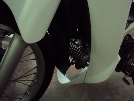 wave125i 2011ท่อดำ สตาร์มือ