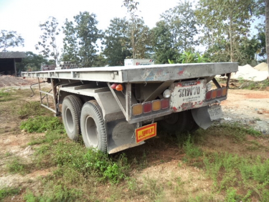 ขายหางลาก2เพลาครบชุดทะเบียนพร้อมโอน ขายหางลาก2เพลาครบชุดทะเบียนพร้อมโอน