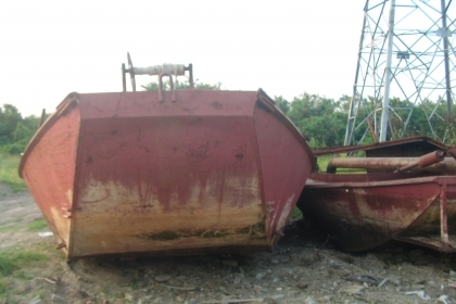 ขายด่วน เรือดูดทราย ท่อ 10 นิ้ว เครื่องยนต์ 2 ตัว