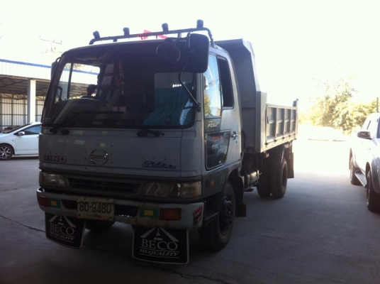 ***ขายแล้วครับขอบคุณ Truck2hand ขาย6ล้อดั๊มราคาเบาๆ HINO FC4JEKA JO5C 150HP ห้างแท้ปี41 เครื่องเดิมเกียร์เดิม แครื่องแน่นแรงไม่มีเยิ้ม ช่วงล่างคัสซีสวยเดิมไม่ปะไม่ดาม กระบะดั๊มเหล็กสภาพดี พื้นดีข้างดี หัวบางเดิมภายในคอนโซลครบ พ.พาวเวอร์ เบรคทริฟฟี่ ยาง8.2