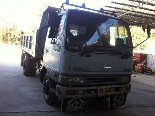 ***ขายแล้วครับขอบคุณ Truck2hand ขาย6ล้อดั๊มราคาเบาๆ HINO FC4JEKA JO5C 150HP ห้างแท้ปี41 เครื่องเดิมเกียร์เดิม แครื่องแน่นแรงไม่มีเยิ้ม ช่วงล่างคัสซีสวยเดิมไม่ปะไม่ดาม กระบะดั๊มเหล็กสภาพดี พื้นดีข้างดี หัวบางเดิมภายในคอนโซลครบ พ.พาวเวอร์ เบรคทริฟฟี่ ยาง8.2