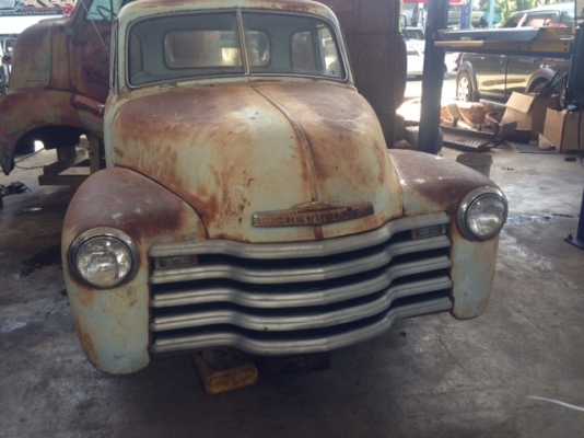 หัวรถ Chevrolet Chevy COE 1950