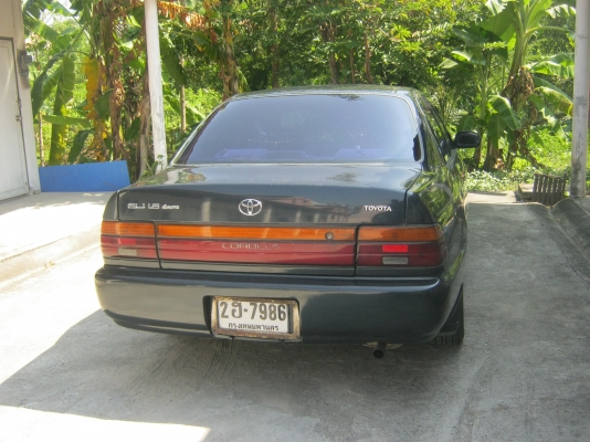 ต้องการรถเก๋งสถาพสวย นางฟ้า ใช้มือเดียวตั้งแต่กำเนิด แก๊ช-น้ำมันtoyota corolla 1.6 GLI กระจกไฟฟ้า เซ็นทรัลล๊อค เกียร์ออร์โต้ พวงมาลัยพาวเวอร์ แอร์เย็น ยางดี พร้อมใช้