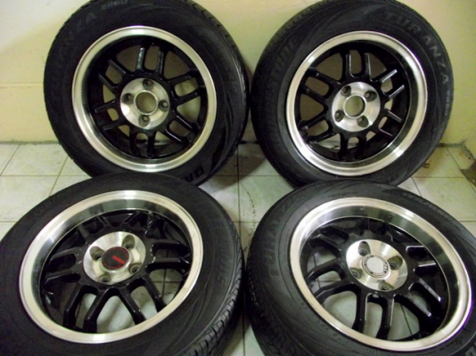 ล้อขอบ 14 4รู 100